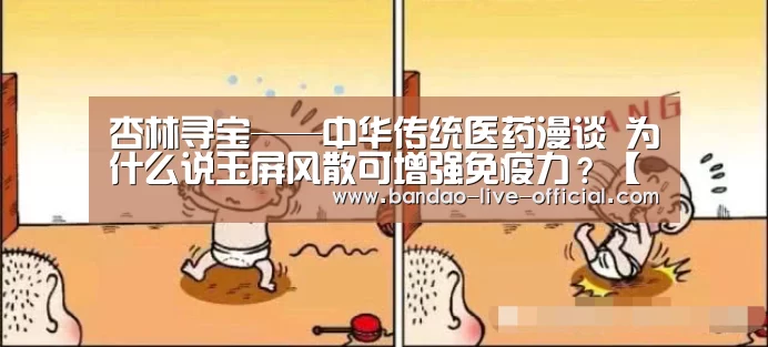 杏林寻宝——中华传统医药漫谈 为什么说玉屏风散可增强免疫力?【半岛真人官方入口】(图4) 半岛真人